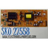 FUENTE DE PODER ORIGINAL PARA TV PHILIPS / NUMERO DE PARTE AD1V4MPWT / BACGVAF01 02 2 / BACGVAF01022 / P000055212 / PANEL BOEI430WQ1 / DISPLAY HV430QUB-F70 / MODELO 43PFL5766/F7 / 43PFL5766/F7 E
