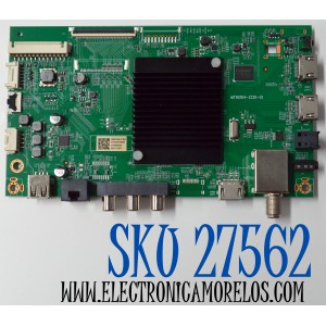 MAIN ORIGINAL PARA TV ROKU 4K UHD HDR / NUMERO DE PARTE 515C90104M09 / MT90104-ZC01-01 / M09/1548-01959 / 2130005303 / M23113-MT / PANEL V500DJ7-QE1 (D6) / DISPLAY V500DJ7-QE1 REV.D6