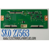 T-CON ORIGINAL PARA TV ONN / NUMERO DE PARTE 513C50C0M11 / TV50C0-ZC26-01(B) / 303C50C0232 / M11/1543-01124 / 2130005303 / PANEL V500DJ7-QE1 (D6) / DISPLAY V500DJ7-QE1 REV.D6 / MODELO 100012585 50"