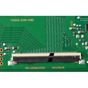 T-CON ORIGINAL PARA TV ONN / NUMERO DE PARTE 513C50C0M11 / TV50C0-ZC26-01(B) / 303C50C0232 / M11/1543-01124 / 2130005303 / PANEL V500DJ7-QE1 (D6) / DISPLAY V500DJ7-QE1 REV.D6 / MODELO 100012585 50"