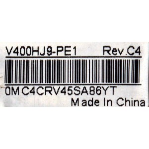 MAIN FUENTE COMBO ORIGINAL PARA TV VIZIO FULL HD / NUMERO DE PARTE 515C55831M17 / MT55831-ZC01-01 / M17/1286-03783 / 2010136005 / DISPLAY V400HJ9-PE1 REV.C4 / MODELO VFD40M-0810 / VFD40M-0810 LMC1T9JA
