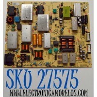FUENTE DE PODER ORIGINAL PARA TV SONY BRAVIA / NUMERO DE PARTE 101999821 / AP-P488BM / 2955092104 / AP-P488BM B / 00008722-00 / PANEL YDEM065UNG11 / MODELO K-65XR80C / K65XR80C