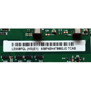T-CON ORIGINAL PARA TV SONY / NUMERO DE PARTE 6871L-7645A / 6870C-1046A / LE650PQL (HS)(E1) / 7645A / PANEL YDEM065UNG11 / MODELO K-65XR80C / K65XR80C
