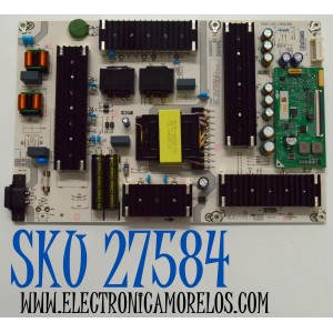 FUENTE DE PODER ORIGINAL PARA TV HISENSE / NUMERO DE PARTE 417604 / RSAG7.820.12993/ROH / 12993-TA B001 / CQC13134095636 / HDCEM1 / PANEL HD650H3U51-T0LZ / DISPLAY T650QVN07.H / MODELO 65U75N