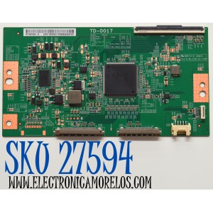 T-CON ORIGINAL PARA TV SONY / NUMERO DE PARTE 34291100F825 / TD-0017 / ST7461D04-D / 34291100F82511HTND / PANEL YDEO075MDS02 / DISPLAY ST7461D04-D V2.1 / BOARD ST7461D04-6-XR-1 / ST7461D04-6-XL-1 / ST7461D04-6-XM-1 / MODELO K-75XR90C / K75XR90C
