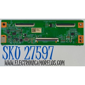 T-CON ORIGINAL PARA TV ONN / NUMERO DE PARTE 513C70A0M04 / TV70A0-ZC26-01 (A) / M04/5814-00668 / 2130006433 / 303C70A0231 / PANEL JE695R3HD2L / MODELO 100012588 70"