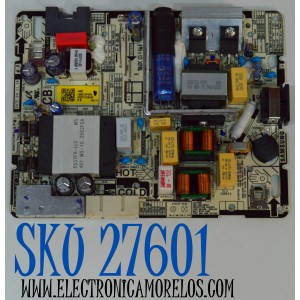 FUENTE DE PODER ORIGINAL PARA TV SAMSUNG / NUMERO DE PARTE L55S7AFVDX / L55S7_FVD / PANEL CY-BF055HGXV8H / LC550EQC (SS)(A4) / MODELO UN55U8000FBXZA / UN55U8000FBXZA WD04