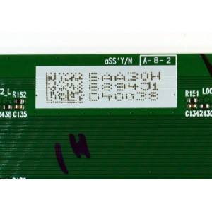 T-CON ORIGINAL PARA TV PHILIPS / NUMERO DE PARTE 6871L-6894J / 6870C-0908B / LE550PQL-HQD1-TCA / LE650PQL (HS)(A2) / 6894J / PANEL RAE650WY (LW0-004) REV.00 / MODELO 65OLED974/F7