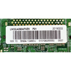 MAIN ORIGINAL PARA TV SAMSUNG / NUMERO DE PARTE BN94-12480U / BN41-02585B / BN41-02585 / BN9412480U / BN97-12761U / PANEL CY-JN032AGHR1V / DISPLAY ST3151A05-E VER.2.2 / MODELO UN32J4290AFXZX / UN32J4290AFXZX LA01