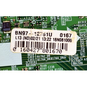 MAIN ORIGINAL PARA TV SAMSUNG / NUMERO DE PARTE BN94-12480U / BN41-02585B / BN41-02585 / BN9412480U / BN97-12761U / PANEL CY-JN032AGHR1V / DISPLAY ST3151A05-E VER.2.2 / MODELO UN32J4290AFXZX / UN32J4290AFXZX LA01