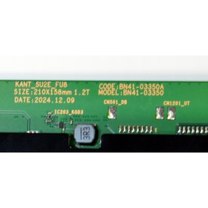 MAIN ORIGINAL PARA TV SAMSUNG 4K UHD HDR / NUMERO DE PARTE BN96-61259X / BN41-03350A / BN41-03350 / KANT_SU2E_FU8 / BN9661259X / BN96-60873A / BN96-60372A / PANEL CY-BF043HGNV3H / DISPLAY V430DJ1-Q01 4E7 / BN96-59942A / MODELO UN43U8000FBXZA DB01
