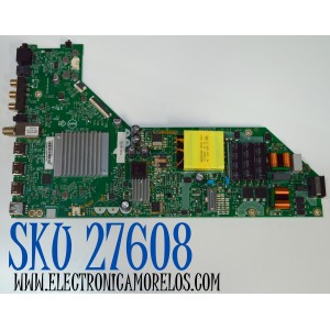 MAIN FUENTE COMBO PARA TV ONN ROKU 4K UHD HDR / NUMERO DE PARTE XOCC02K004 / 715GF-C0B-000-004L / T24216-TX / X0CC02K004 / XOCC02K004020X / PANEL TPT650WR-QVN07.U / DISPLAY T650QVN07.9 / BOARD 65T55 S1N / 65T55 S1L XR1 / XL1 / MODELO 100012587 65"