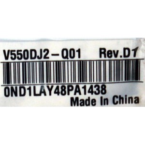 MAIN ORIGINAL PARA TV ONN ROKU 4K UHD HDR / NUMERO DE PARTE 515CT9640M13 / AMT9640-ZC01-01 / M24214-MT / M13/0199-01215 / 2130006713 / DISPLAY V550DJ2-Q01 REV.D1 / MODELO 100012586 55"