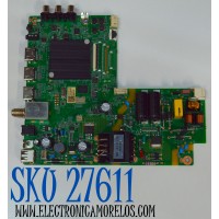 MAIN FUENTE COMBO ORIGINAL PARA TV ONN ROKU FHD / NUMERO DE PARTE 515CT9501M34 / AMT9501-ZC01-01 / M34/1695-02099 / 2130006915 / M25013-MT / PANEL V400HJ9-PE1 (4) / DISPLAY V400HJ9-PE1 REV.C4 / MODELO 100058007 40"