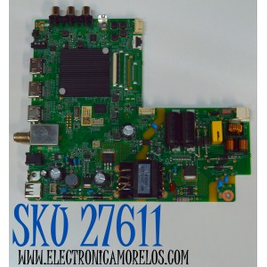 MAIN FUENTE COMBO ORIGINAL PARA TV ONN ROKU FHD / NUMERO DE PARTE 515CT9501M34 / AMT9501-ZC01-01 / M34/1695-02099 / 2130006915 / M25013-MT / PANEL V400HJ9-PE1 (4) / DISPLAY V400HJ9-PE1 REV.C4 / MODELO 100058007 40"