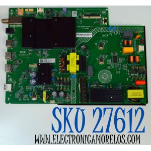 MAIN FUENTE COMBO ORIGINAL PARA TV VIZIO 4K UHD HDR SMARTCAST / NUMERO DE PARTE 60000-00057 / TPD.MT5586.PC753 (T) / MB-MT5586-B / 4700025319 / U24120992 / PANEL BOEI550WQ1 / DISPLAY HV550QUB-F70 REV.2.0 / MODELO V4K55M-0804 / V4K55M-0804 LBVFV9HB