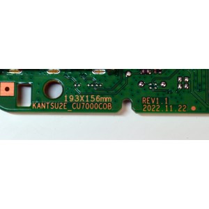 MAIN ORIGINAL PARA TV SAMSUNG 4K UHD HDR / NUMERO DE PARTE BN96-56552A / KANTSU2E_CU7000COB / BN9656552A / MC92A280723A / PANEL CY-BA043HGCR1V / DISPLAY PT430GT01-8 VER.1.1 / MODELO UN43U8000FBXZA /  UN43U8000FBXZA DB01
