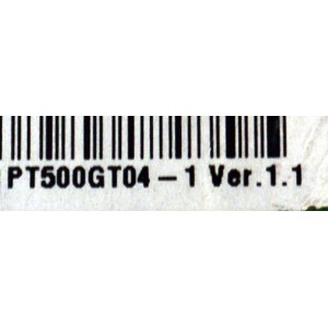 MAIN ORIGINAL PARA TV / NUMERO DE PARTE MB-M9010-DL-0193 / CQC15001121816 / 9501823N21211-CV / A2H42U7M001102AL / PANEL C500Y19-5C / DISPLAY PT500GT04-1 VER.1.1 / MODELO 50"