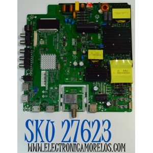 MAIN FUENTE COMBO ORIGINAL PARA TV PIXEL / NUMERO DE PARTE A17093495 / TP.MS3458.PC757 / LC546PU1L01 / PO170803781 / T1708-294 / 890.CVT-3458PC757-6H / PANEL CX550DLEDM / MODELO LE5528/4K