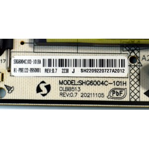 FUENTE DE PODER ORIGINAL PARA TV JVC / NUMERO DE PARTE 81-PBE122-H950001 / SHG6004C-101H / SHG6004C103-101HA / DLBB513 / CQC14134104969 / PANEL LVU550CSDX E0685 / MODELO SI55UR