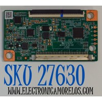 T-CON ORIGINAL PARA TV ONN / NUMERO DE PARTE T-000L / GSDT-000L / PANEL T320XVN02.H / DISPLAY T320XVN02.H / BOARD 32T24 S00 SB / MODELO 100012589 32"