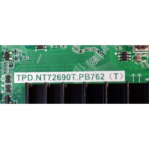 MAIN FUENTE COMBO ORIGINAL PARA TV VIZIO / NUMERO DE PARTE 260105022680 / TPD.NT72690T.PB762 (T) / 1000204477 / 1110-4000094 / 201206-S04352 / S24110504 / PANEL HK315WLEDM-JH3MH / DISPLAY PT320CT01-4 VER.1.0 / MODELO VFD32M-0807 / VFD32M-0807 LHK5T4KA