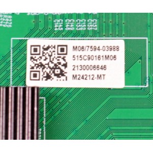 MAIN FUENTE COMBO ORIGINAL PARA TV ONN ROKU 4K UHD HDR / NUMERO DE PARTE 515C90161M06 / MT90161-ZC01-01 / M06/7594-03988 / 2130006646 / M24212-MT / PANEL HF500QUB-F20 V2.0 / DISPLAY HF500QUB-F20 REV.2.0 / MODELO 100012585 50"