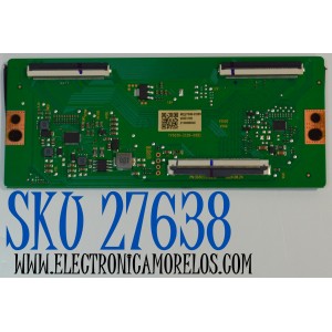 T-CON ORIGINAL PARA TV ONN / NUMERO DE PARTE 513C5030M22 / TV5030-ZC26-01(B) / 303C5030232 / M22/27508-03265 / 2130006640 / PANEL HF500QUB-F20 V2.0 / DISPLAY HF500QUB-F20 REV.2.0 / MODELO 100012585 50"