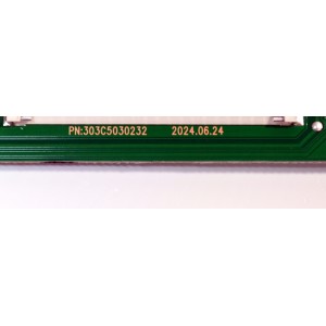 T-CON ORIGINAL PARA TV ONN / NUMERO DE PARTE 513C5030M22 / TV5030-ZC26-01(B) / 303C5030232 / M22/27508-03265 / 2130006640 / PANEL HF500QUB-F20 V2.0 / DISPLAY HF500QUB-F20 REV.2.0 / MODELO 100012585 50"