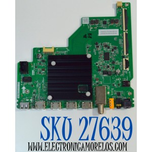 MAIN ORIGINAL PARA TV TCL 4K UHD HDR ROKU TV / NUMERO DE PARTE 30904-000275 / TD.R817T.771 (T) / MR17TF / 40-MR17TF-MAC2HG / 30101-000291 / PANEL LVU500NDEL / DISPLAY V500DJ8-Q01 F4 / MODELO 50S451