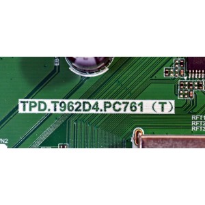 MAIN FUENTE COMBO ORIGINAL PARA TV ELEMENT XUMO TV 4K UHD HDR / NUMERO DE PARTE 9011-240038-WC2010QK-CV / TPD.T962D4.PC761 (T) / TE9011ARA0-24709M1184 / M24070033-0A00508 / Q24097-KH / PANEL K430WDJ1 / DISPLAY HV430QUB-F70 / MODELO E550AE43C