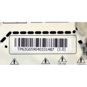 FUENTE DE PODER ORIGINAL PARA TV LG / NUMERO DE PARTE EAY65904033 / LGP55C3-23OP / TN5L65904033(1.0) / 65904033 / MODELO OLED55C3AUA / OLED55C3AUA.DUSQLJR