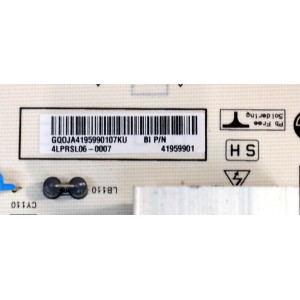 FUENTE DE PODER ORIGINAL PARA TV LG / NUMERO DE PARTE 41959901 / EAX69995203 / EAX69995203(1.0) / LGPS77C3-23OP / MODELO OLED77C4AUA / OLED77C4AUA.DUSQLJR