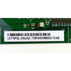 T-CON ORIGINAL PARA TV LG / NUMERO DE PARTE 6871L-7669A / 6870C-0920D / LE770PQL (HS)(A2) / 7669A / MODELO OLED77B4AUA / OLED77B4AUA.DUSQLJR