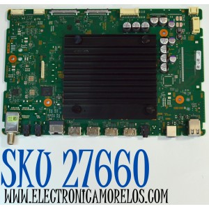 MAIN ORIGINAL PARA TV SONY BRAVIA 4K UHD HDR GOOGLE TV / NUMERO DE PARTE A5069634A 460 / 101947111 / A-5069-634-A 460 / PANEL YDEM077UNG11 / MODELO K-77XR80C / K77XR80C