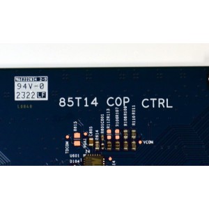 T-CON ORIGINAL PARA TV SONY / NUMERO DE PARTE 5585T14C30 / 85T14 C0P CTRL / 55.85T14.C30 / TT-5585T14C30-37H / PANEL YDDM085DGU11 / DISPLAY T850QVN03.K / MODELO XR-85X90CL / XR85X90CL