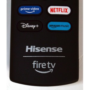 CONTROL REMOTO ORIGINAL PARA TV HISENSE FIRE TV / CON COMANDO DE VOZ / NUMERO DE PARTE PUW-2K19-YKF478 / G2P2BN004315VDUL / ERF3C84H / MODELOS 75QD65NF / 65QD65NF / 55QD65NF / 50QD65NF / 43QD65NF