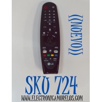 CONTROL REMOTO ORIGINAL NUEVO PARA TV Control Magic LG / CON COMANDO DE VOZ / NUMERO DE PARTE AN-MR650A / 2703H-MR650A / BEJMR650A / MR650A / AGF78700101 / MODELO  75SJ8570-UB / 65UJ7700-UA / 65SJ850A-UC / OLED65B7A-U / OLED65B7P-U / 55SJ8500-UB 