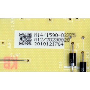 FUENTE DE PODER PARA TV ROKU SELECT SERIES / NUMERO DE PARTE 514C5507M14 / TV5507-ZC02-02 / TV5507-ZC02-02(D) / 303C550706D / E021M506-D1 / M14/1590-03775 / 2010121764 / DISPLAY ST5461D18-2 VER.2.1 / BOARD CSU05-XR-1 / CSU05-XL-1 / MODELO 55R4A5X