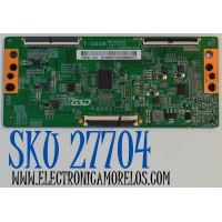 T-CON ORIGINAL PARA TV ROKU SELECT SERIES / NUMERO DE PARTE T55UHD-CVC1 / T-0008 / ER110035011101 / HCAM8502EG11 / DISPLAY ST5461D18-2 VER.2.1 / BOARD CSU05-XR-1 / CSU05-XL-1 / MODELO 55R4A5X