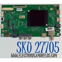 MAIN ORIGINAL PARA TV ONN ROKU 4K UHD HDR / NUMERO DE PARTE 515CT9640M10 / AMT9640-ZC01-01 / M10/5343-01208 / M24251-MU / 2130006802 / PANEL JR745R3HC5K / DISPLAY JR745R3HC5K / BN96-58357A  / MODELO 100044717 75"