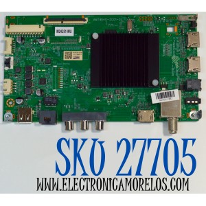 MAIN ORIGINAL PARA TV ONN ROKU 4K UHD HDR / NUMERO DE PARTE 515CT9640M10 / AMT9640-ZC01-01 / M10/5343-01208 / M24251-MU / 2130006802 / PANEL JR745R3HC5K / DISPLAY JR745R3HC5K / BN96-58357A  / MODELO 100044717 75"