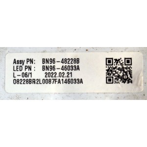 MAIN ORIGINAL PARA TV/MONITOR SAMSUNG / NUMERO DE PARTE BN94-17481S / BN41-03034A / BN41-03034 / BN9417481S / BN97-19498A / BN97-17497H / BN96-48228B / BN96-46033A / PANEL CY-NR055HGVZH / DISPLAY SG5461D11-2 VER.2.1 / MODELO LH55QMBEBGCXGO CA01