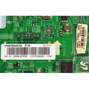 MAIN ORIGINAL PARA TV SAMSUNG FULL HD / NUMERO DE PARTE BN94-06765B / BN41-01958B / BN41-01958 / BN9406765B / BN97-07693A / PANEL CY-HF460BGLV1H / DISPLAY LSF460HN02-A06 / MODELO UN46F5500AFXZX / UN46F5500AFXZX TU02