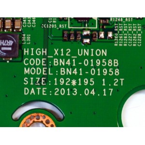 MAIN ORIGINAL PARA TV SAMSUNG FULL HD / NUMERO DE PARTE BN94-06765B / BN41-01958B / BN41-01958 / BN9406765B / BN97-07693A / PANEL CY-HF460BGLV1H / DISPLAY LSF460HN02-A06 / MODELO UN46F5500AFXZX / UN46F5500AFXZX TU02