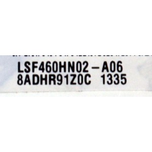 MAIN ORIGINAL PARA TV SAMSUNG FULL HD / NUMERO DE PARTE BN94-06765B / BN41-01958B / BN41-01958 / BN9406765B / BN97-07693A / PANEL CY-HF460BGLV1H / DISPLAY LSF460HN02-A06 / MODELO UN46F5500AFXZX / UN46F5500AFXZX TU02