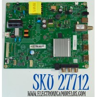 MAIN FUENTE COMBO ORIGINAL PARA TV ONN ROKU / NUMERO DE PARTE XOCB02K034 / 715GF257-C01-000-004I / X0CB02K034 / (X)XOCB02K034010X / T24219-TX / PANEL TPV320B5-XVN02.A / DISPLAY T320XVN02.G / BOARD 32T24 C0T CTRL / MODELO 100012589 32"