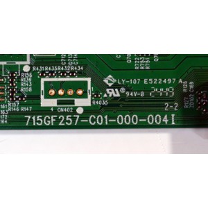 MAIN FUENTE COMBO ORIGINAL PARA TV ONN ROKU / NUMERO DE PARTE XOCB02K034 / 715GF257-C01-000-004I / X0CB02K034 / (X)XOCB02K034010X / T24219-TX / PANEL TPV320B5-XVN02.A / DISPLAY T320XVN02.G / BOARD 32T24 C0T CTRL / MODELO 100012589 32"