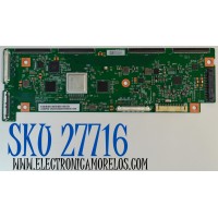 T-CON ORIGINAL PARA TV LG / NUMERO DE PARTE 6871L-7794A / 6870C-1039A / LE480PQW (HS)(B7) / 7794A / PANEL AC480AQW / MODELO OLED48C4AUA / OLED48C4AUA.DUSQLJR