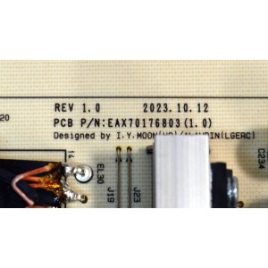 FUENTE DE PODER ORIGINAL PARA TV LG / NUMERO DE PARTE 37906511 / EAX70176803 / EAX70176803(1.0) / LGPS55C4-24OP / MODELO OLED55C4AUA / OLED55C4AUA.DUSQLJR